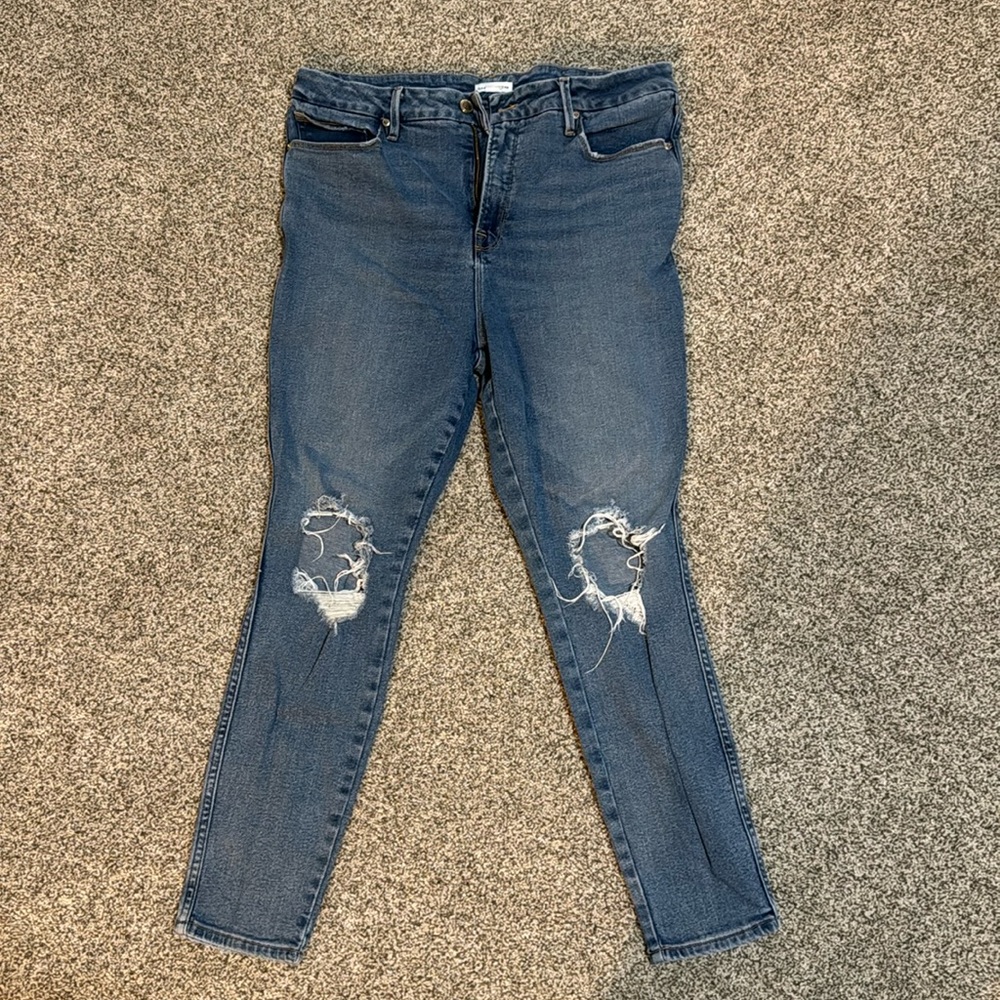 Good American Ankle Jeans